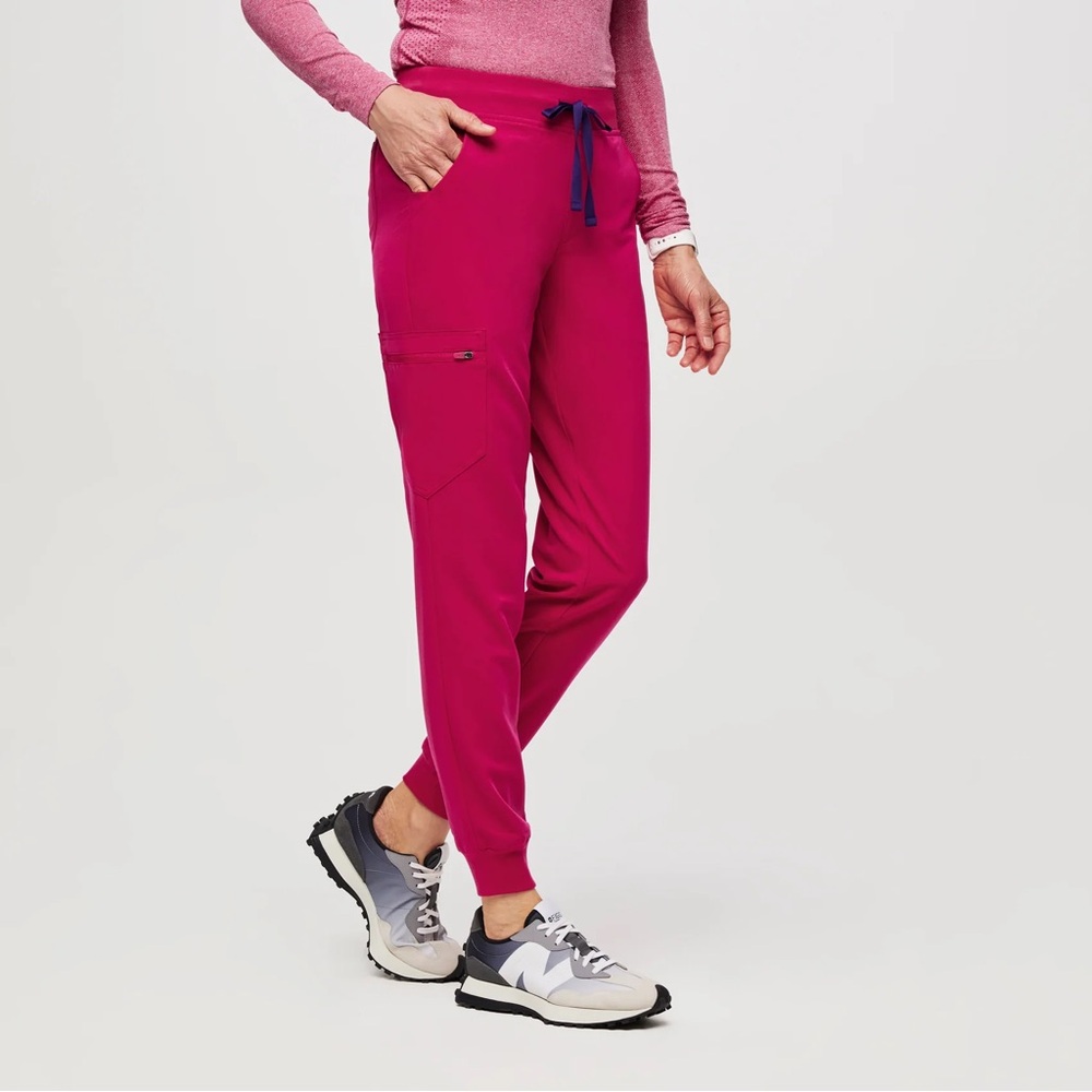 High Waisted Zamora Jogger Ultra Rose